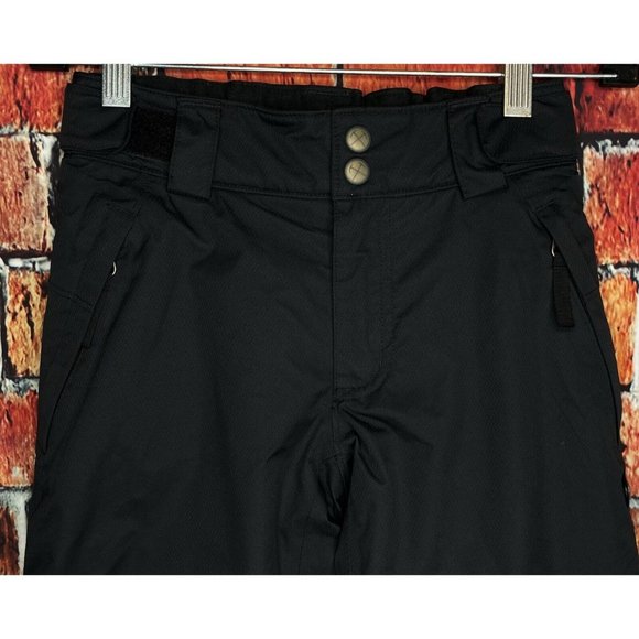 REI Peak2L Unisex Kids Girls Boys XS (6-7) Black Ski Snow Board Pants That Grow - Picture 4 of 7